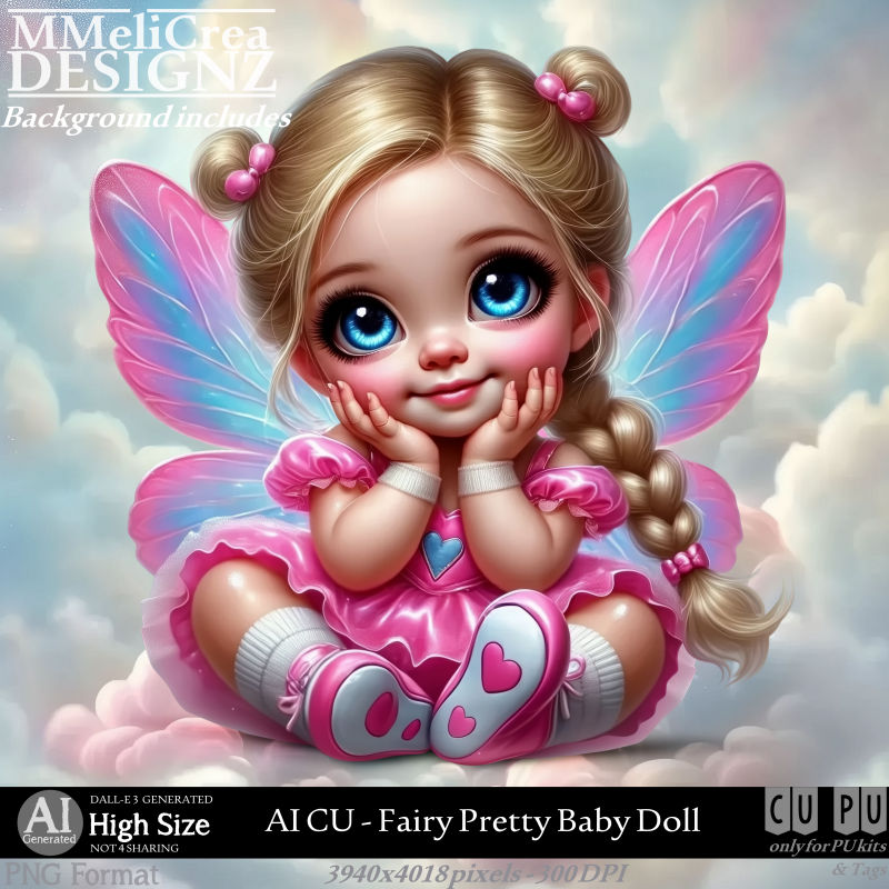 (image for) AI - CU Fairy Pretty Baby Doll (CU4PU/PNG)